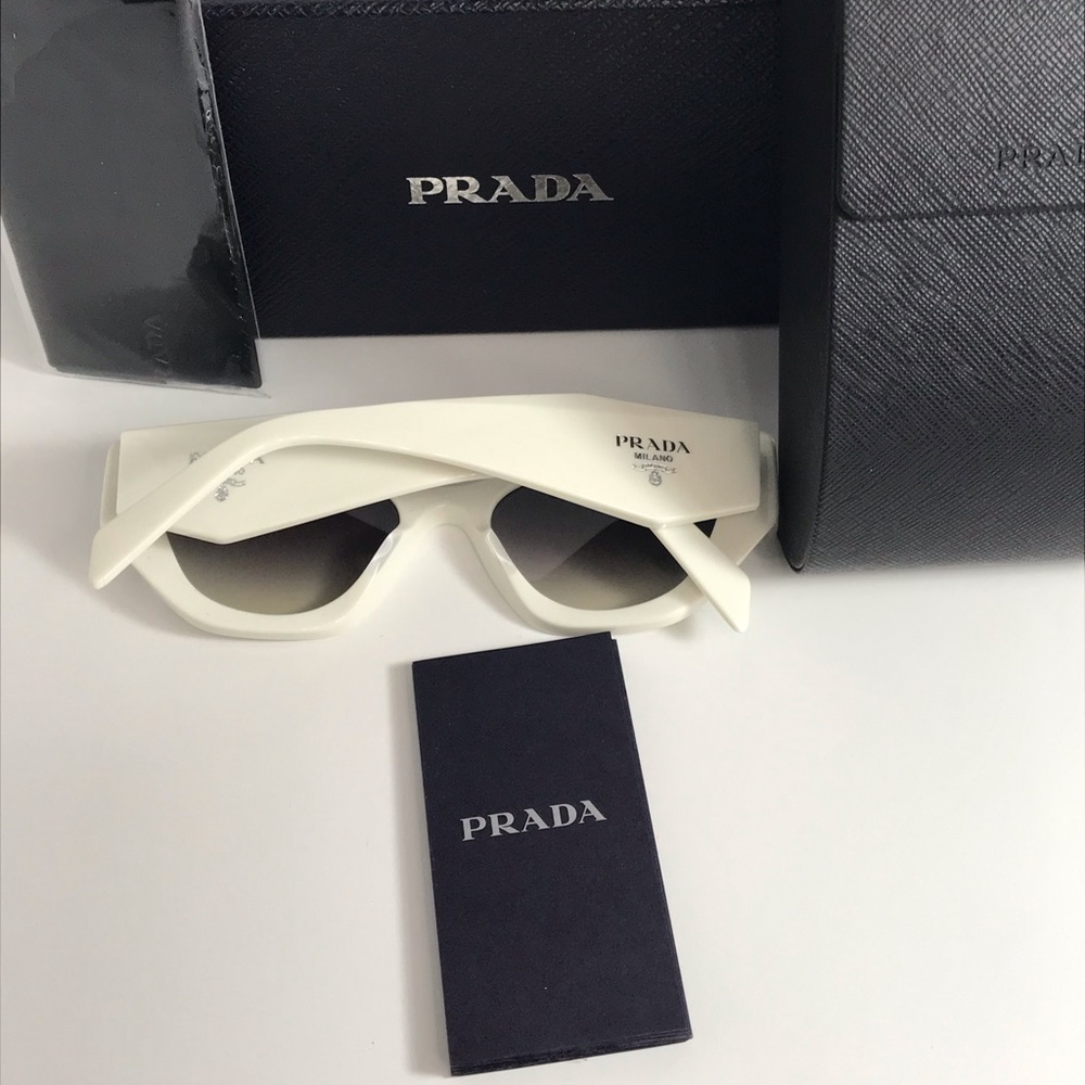 New - Prada 0PR 07YS PR07y Universal Fit Gradient Sunglasses - Picture 13 of 15